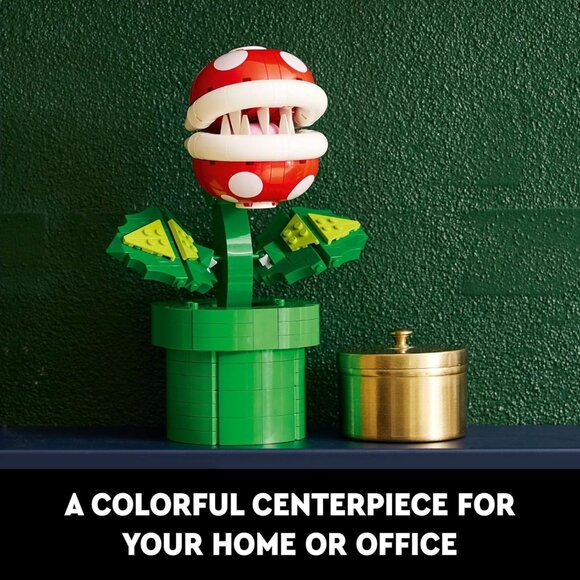 Super Mario Piranha Plant Building Set for Adults Collectible Gift for Fans - Picture 9 of 9